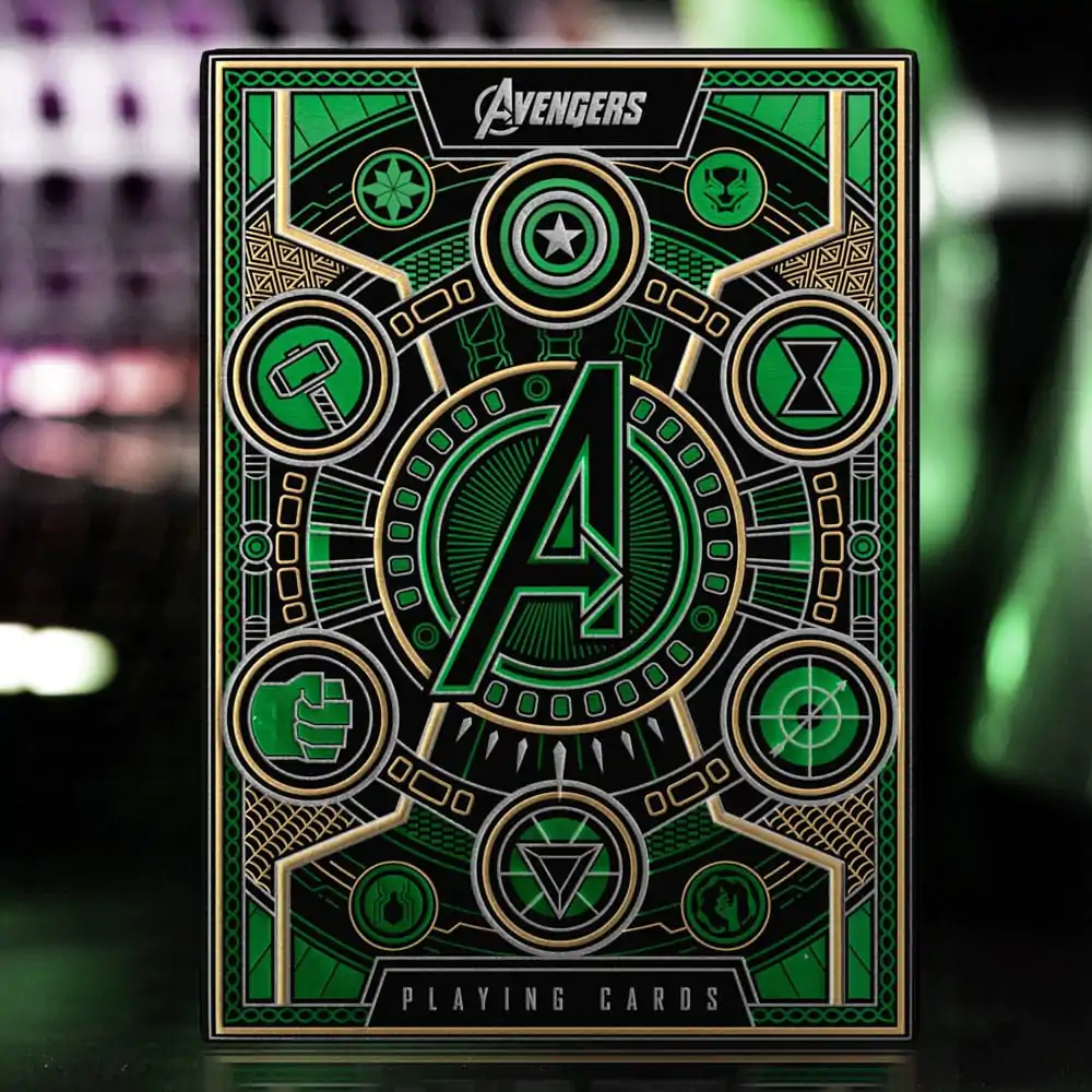 Avengers - The Infinity Saga Playing Cards Green Version termékfotó