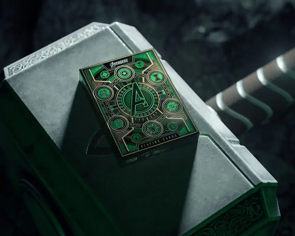 Avengers - The Infinity Saga Playing Cards Green Version termékfotó