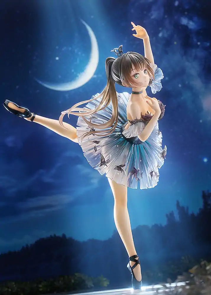Avian Romance Pink Label 5 PVC Statue 1/6 Black Swan Girl 30 cm product photo