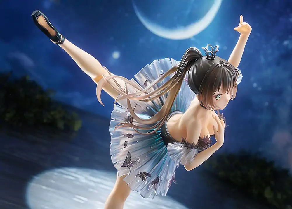 Avian Romance Pink Label 5 PVC Statue 1/6 Black Swan Girl 30 cm product photo