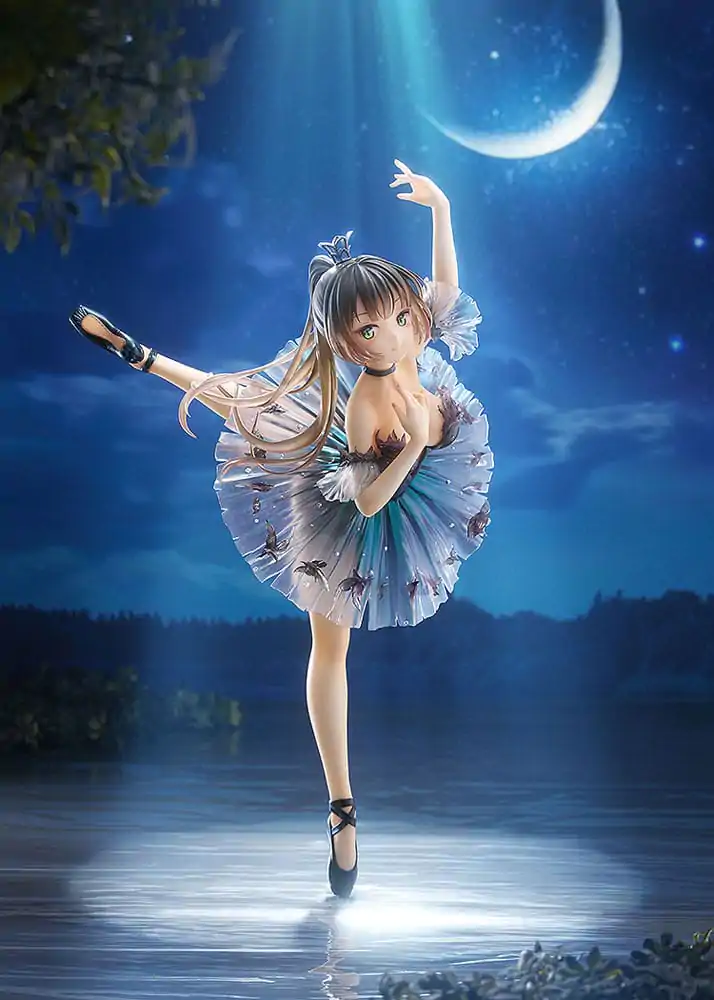 Avian Romance Pink Label 5 PVC Statue 1/6 Black Swan Girl 30 cm product photo
