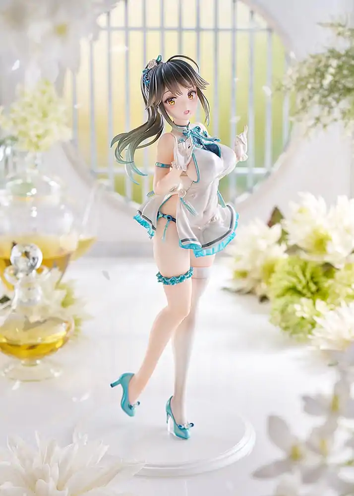 Avian Romance Pink Label 5 PVC Statue 1/6 Ponytail Girl: Qipao 29 cm product photo
