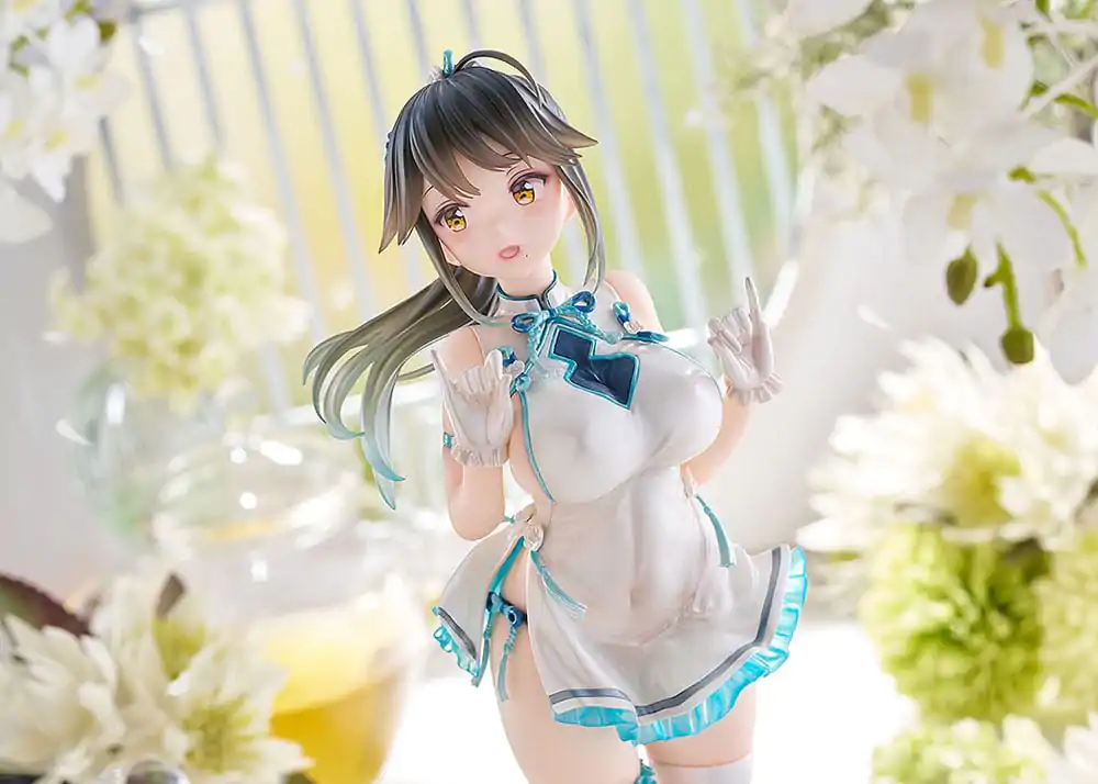 Avian Romance Pink Label 5 PVC Statue 1/6 Ponytail Girl: Qipao 29 cm product photo