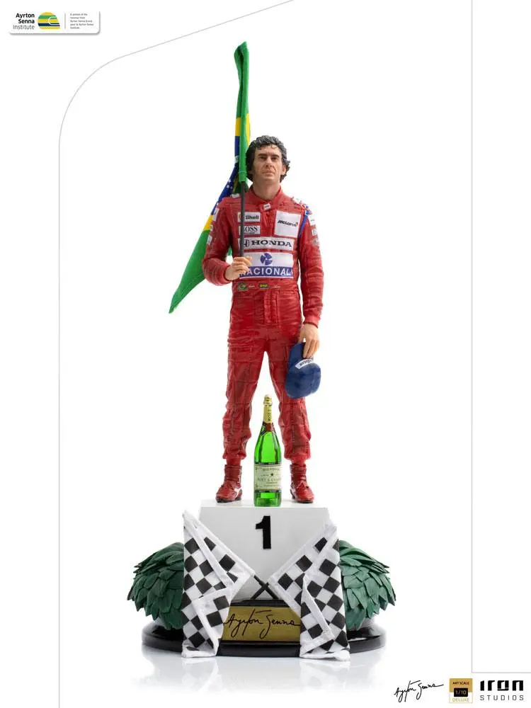 Ayrton Senna Art Scale Statue 1/10 Ayrton Senna (GP Brazil 1991) 30 cm product photo
