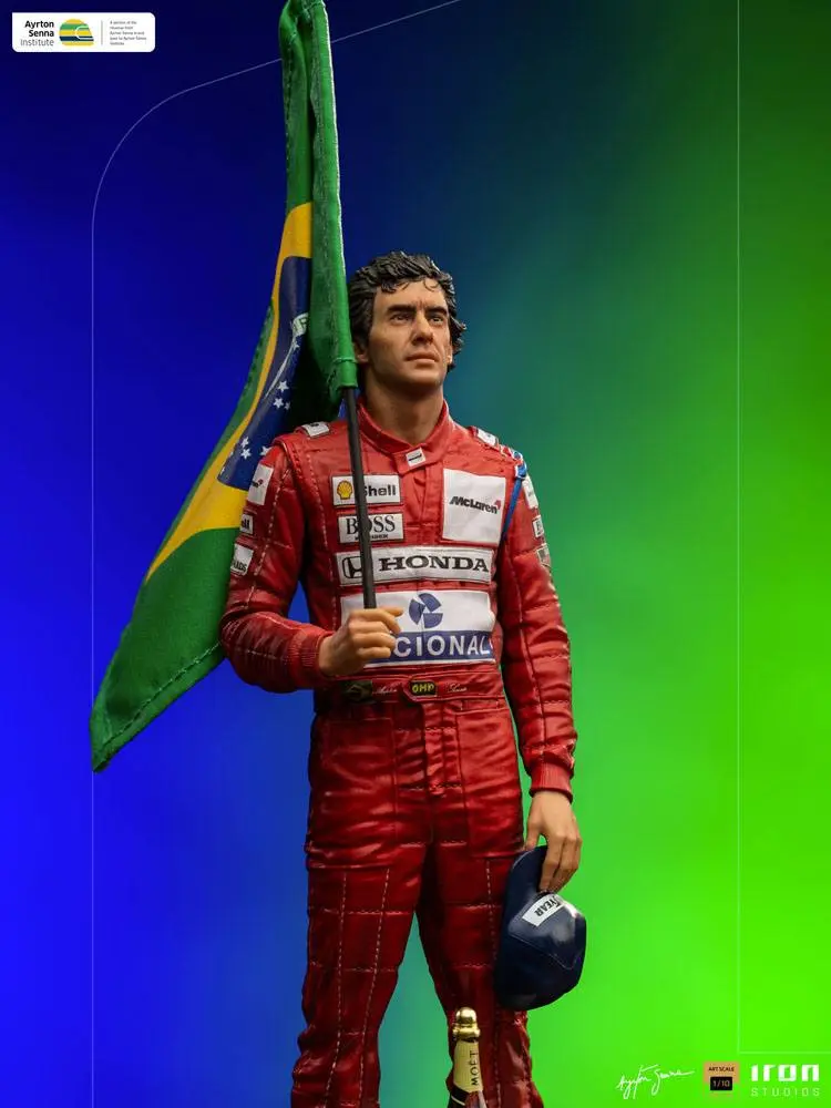 Ayrton Senna Art Scale Statue 1/10 Ayrton Senna (GP Brazil 1991) 30 cm product photo