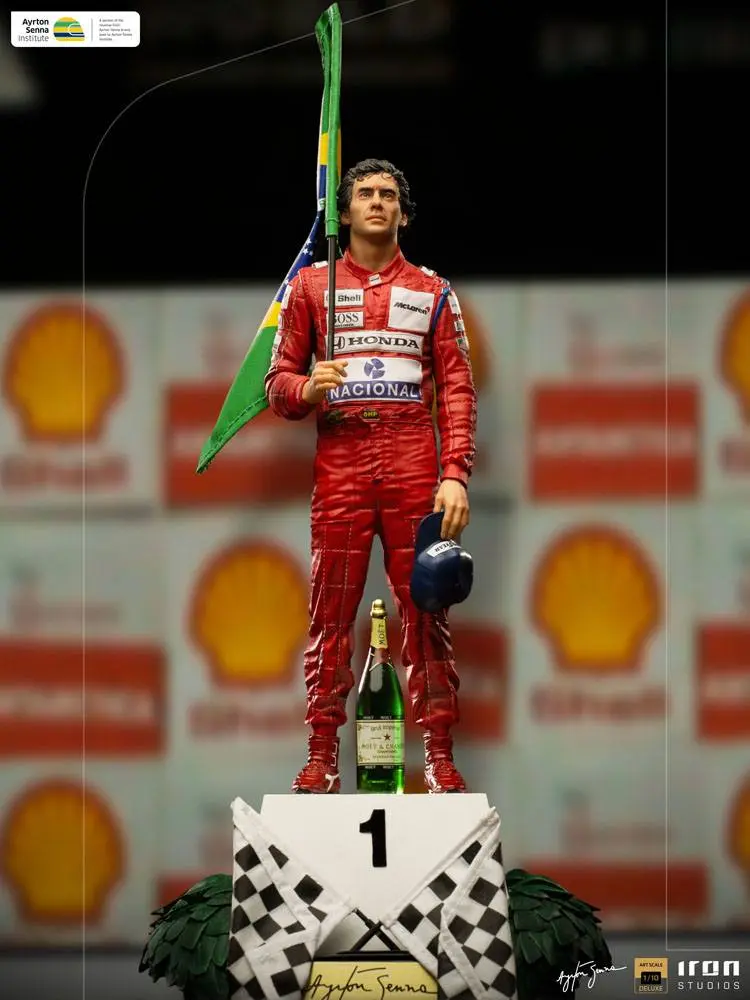 Ayrton Senna Art Scale Statue 1/10 Ayrton Senna (GP Brazil 1991) 30 cm product photo