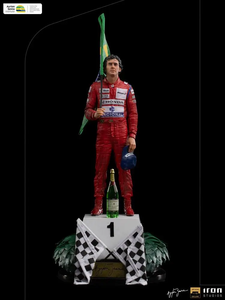 Ayrton Senna Art Scale Statue 1/10 Ayrton Senna (GP Brazil 1991) 30 cm product photo
