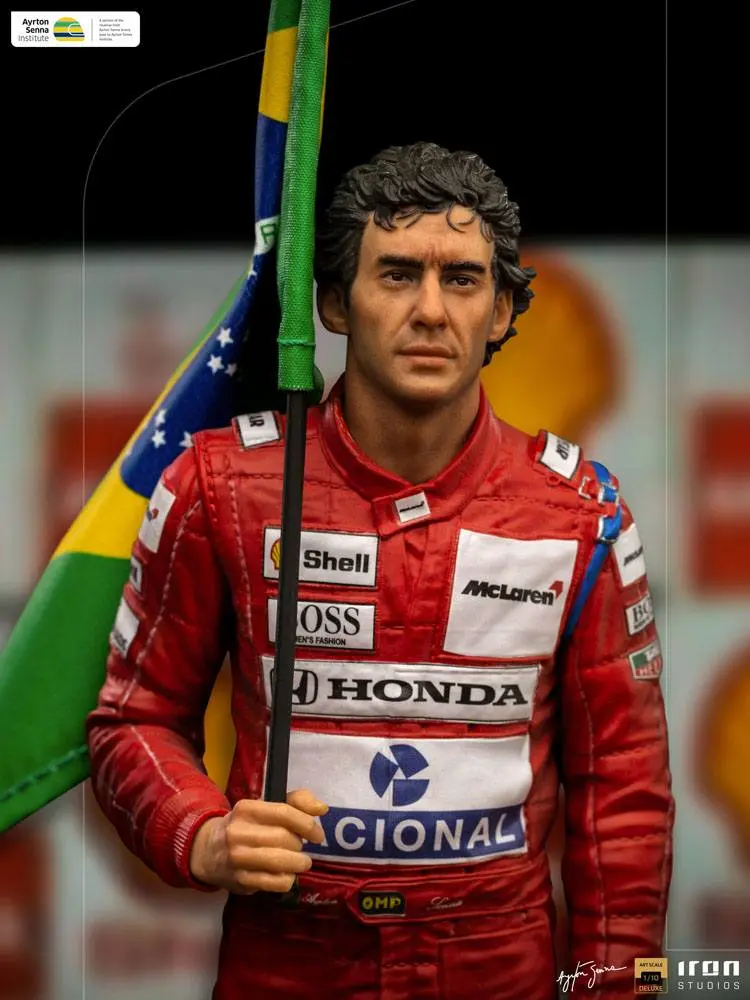 Ayrton Senna Art Scale Statue 1/10 Ayrton Senna (GP Brazil 1991) 30 cm product photo