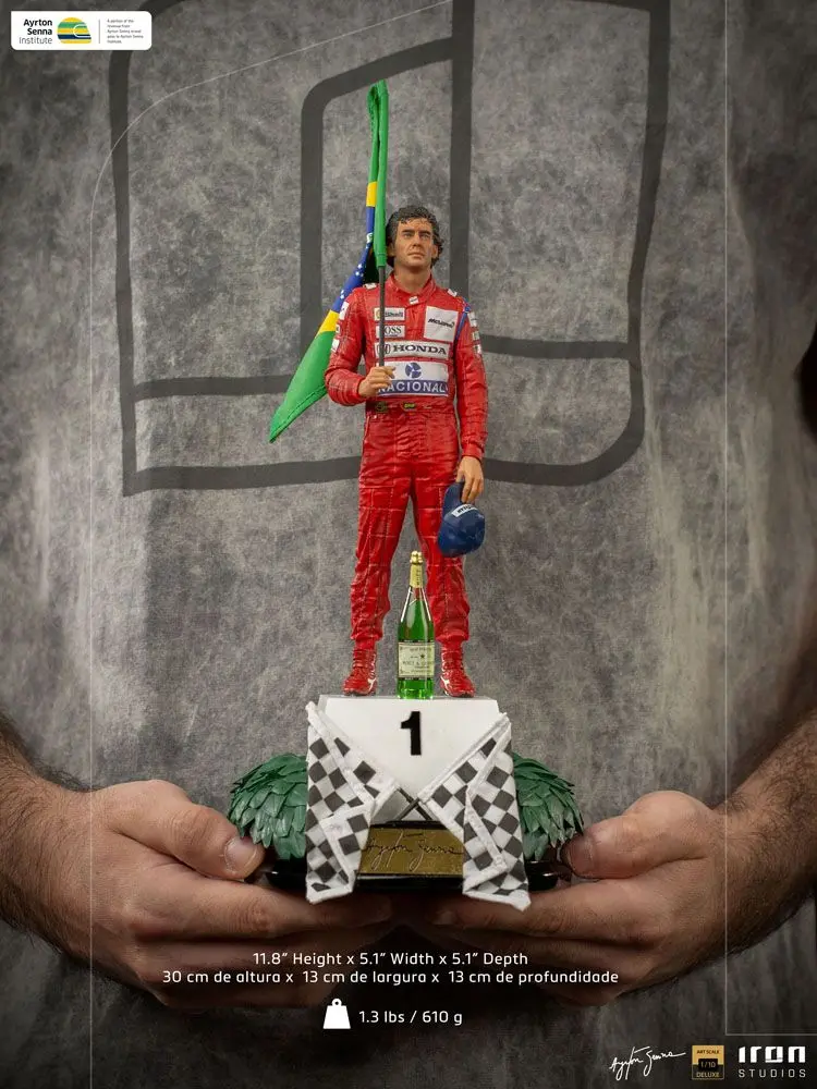 Ayrton Senna Art Scale Statue 1/10 Ayrton Senna (GP Brazil 1991) 30 cm product photo
