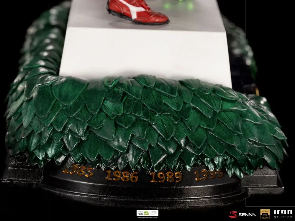 Ayrton Senna Deluxe Art Scale Statue 1/10 Alain Prost &amp; Ayrton Senna (The Last Podium 1993) 27 cm product photo