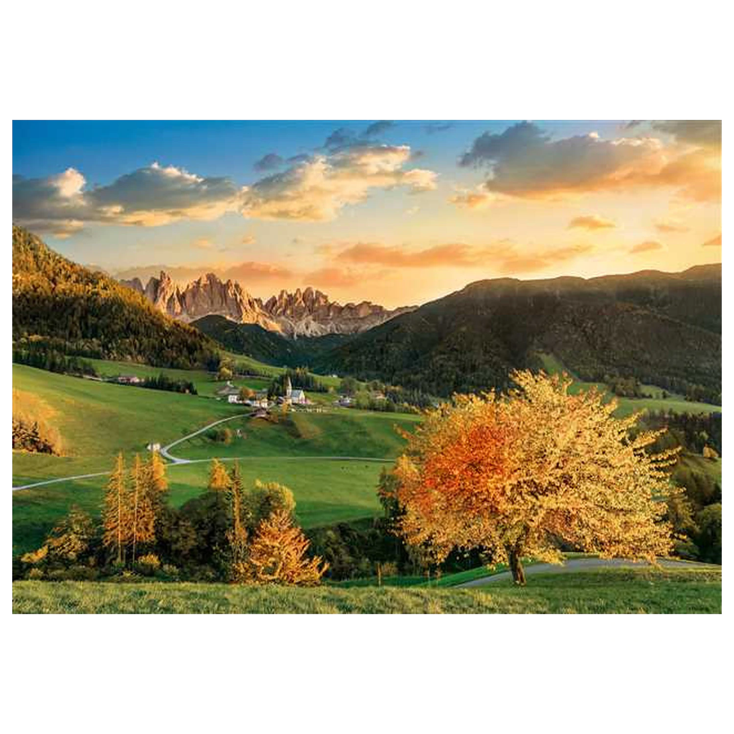 The Alps Autumn 3000-piece Puzzle product photo