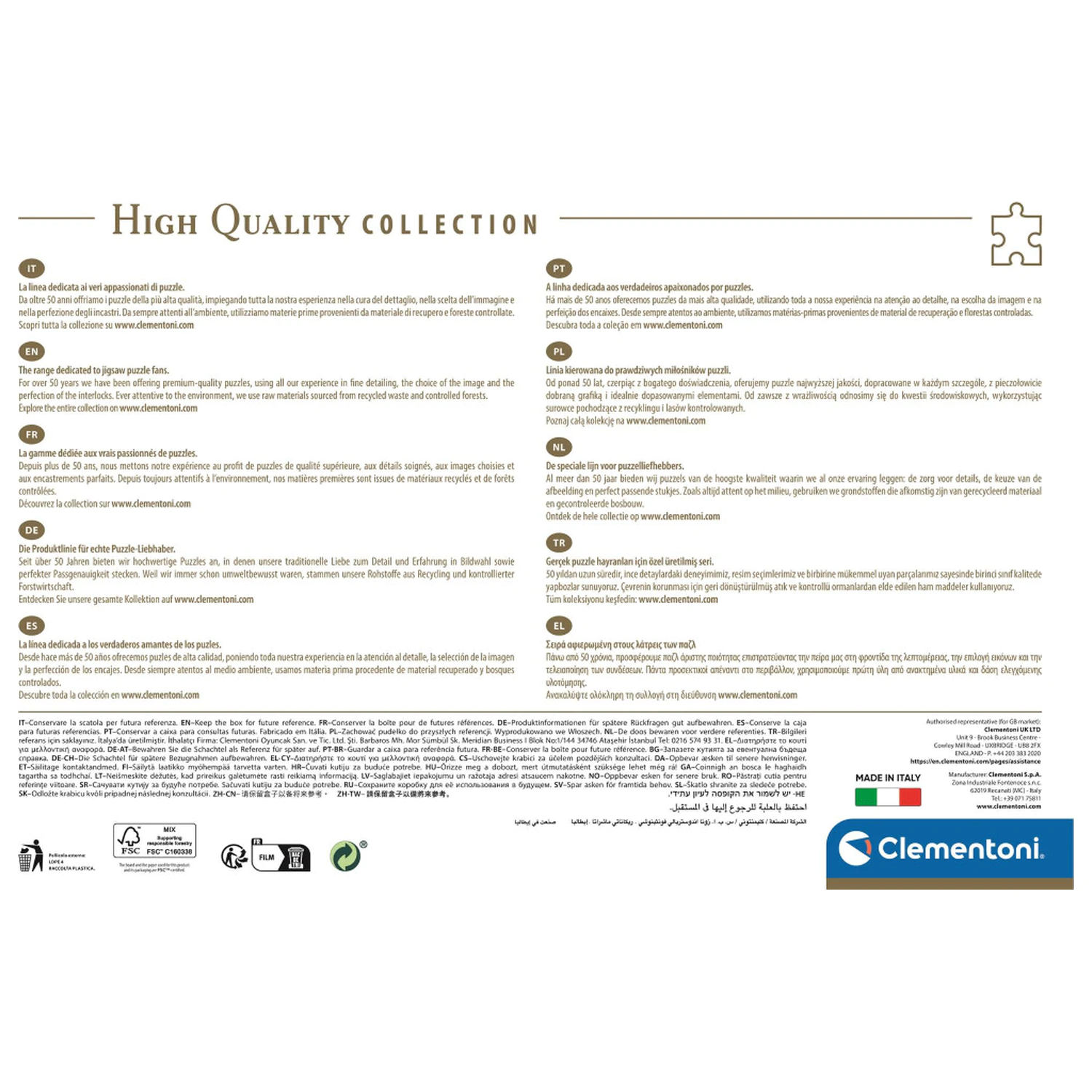 The Alps Autumn 3000-piece Puzzle product photo