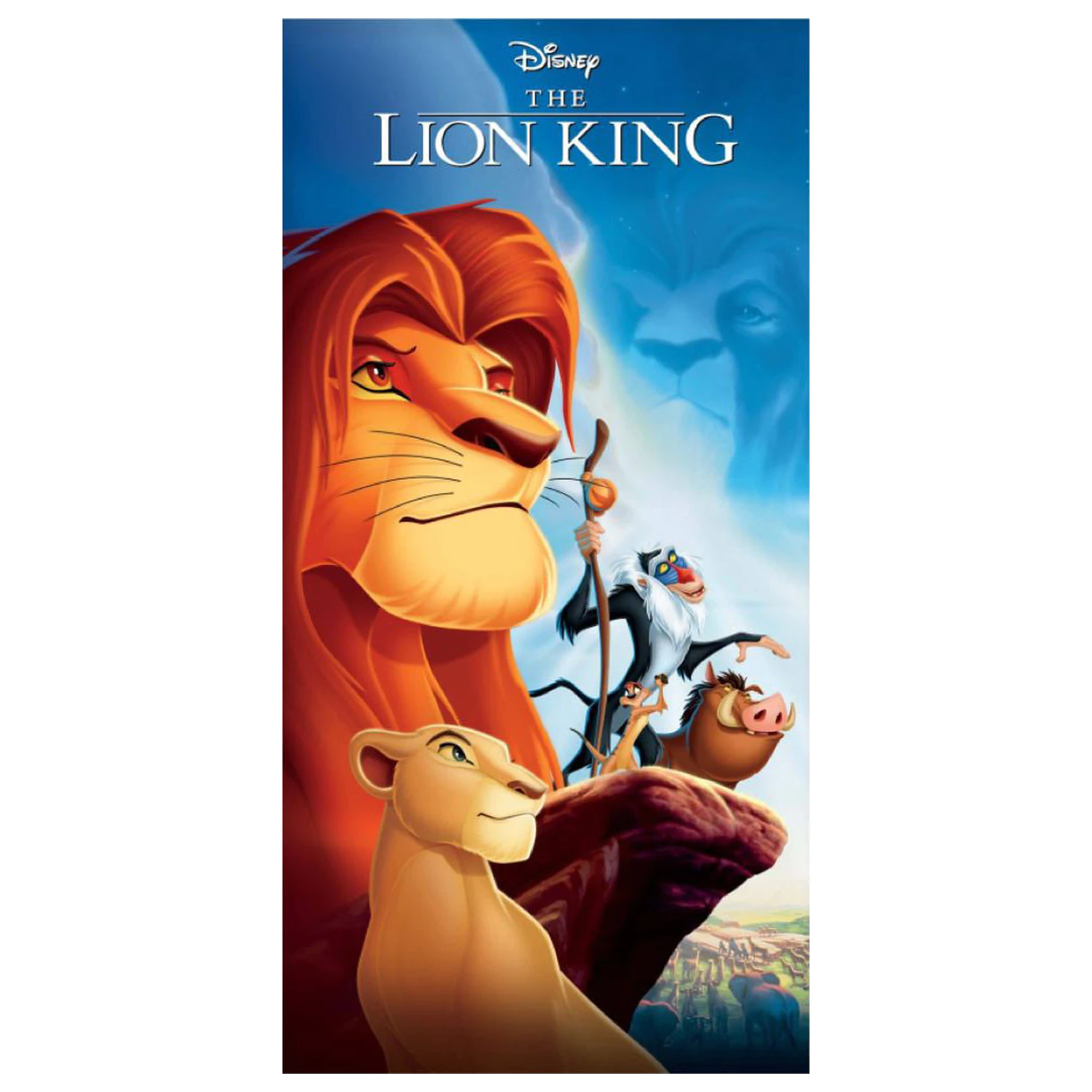 The Lion King Pride Rock Towel product photo