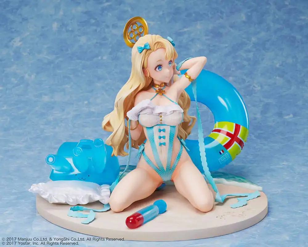 Azur Lane PVC Statue 1/4 Emile Bertin swimsuit costume Côte d'Azur 21 cm product photo