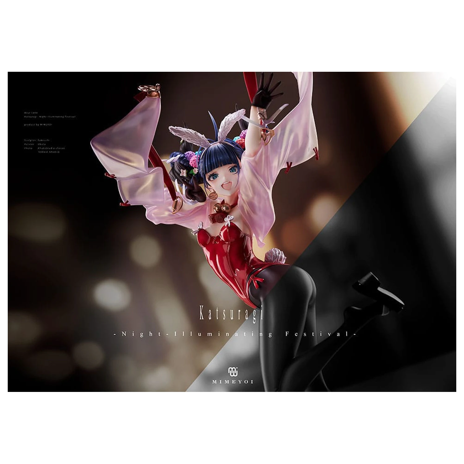 Azur Lane PVC Statue 1/4 Katsuragi Night Illuminating Festival 47 cm    product photo