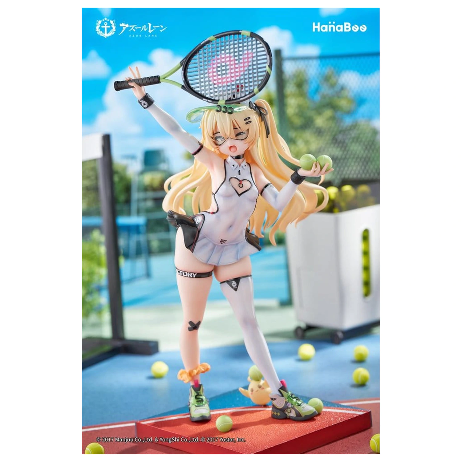 Azur Lane PVC Figure 1/6 Bache: Showy Sports Star 27 cm product photo