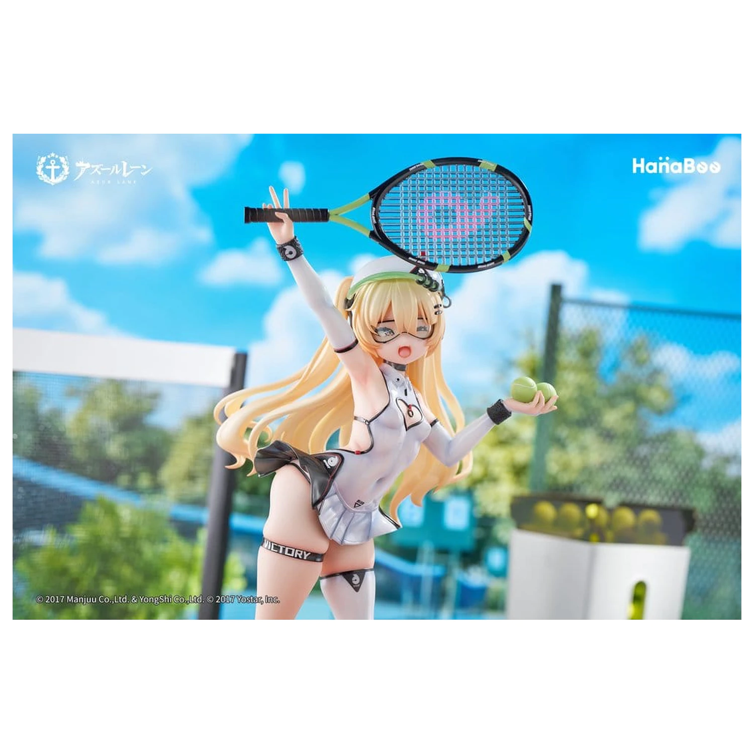 Azur Lane PVC Figure 1/6 Bache: Showy Sports Star 27 cm product photo