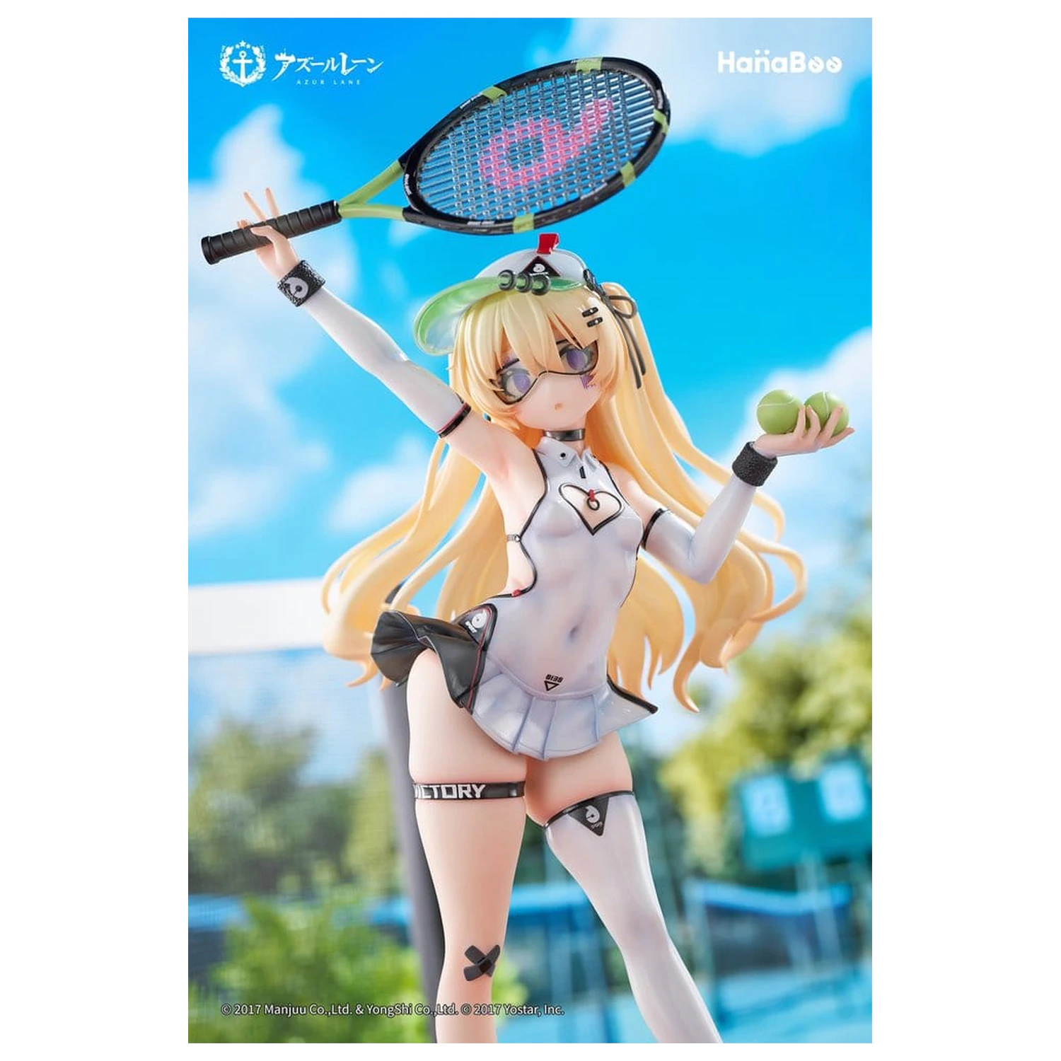 Azur Lane PVC Figure 1/6 Bache: Showy Sports Star 27 cm product photo