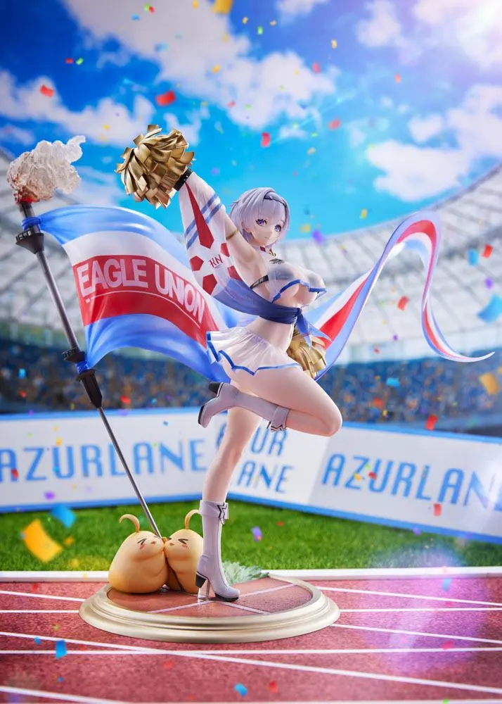 Azur Lane Statue 1/6 Lane Reno Biggest Little Cheerleader Limited Edition 31 cm termékfotó