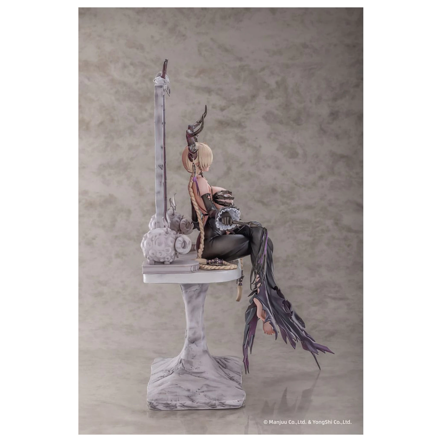 Azur Lane PVC Statue 1/6 Owari: My Wish is For Love Expantion Edition B (Bare Legs) 40 cm product photo