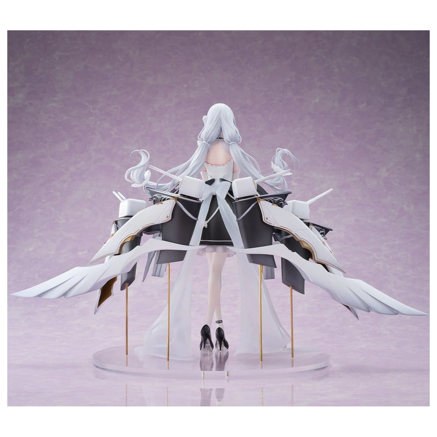 Azur Lane PVC Figure 1/6 Shira Heavy Armament Ver. 26 cm product photo