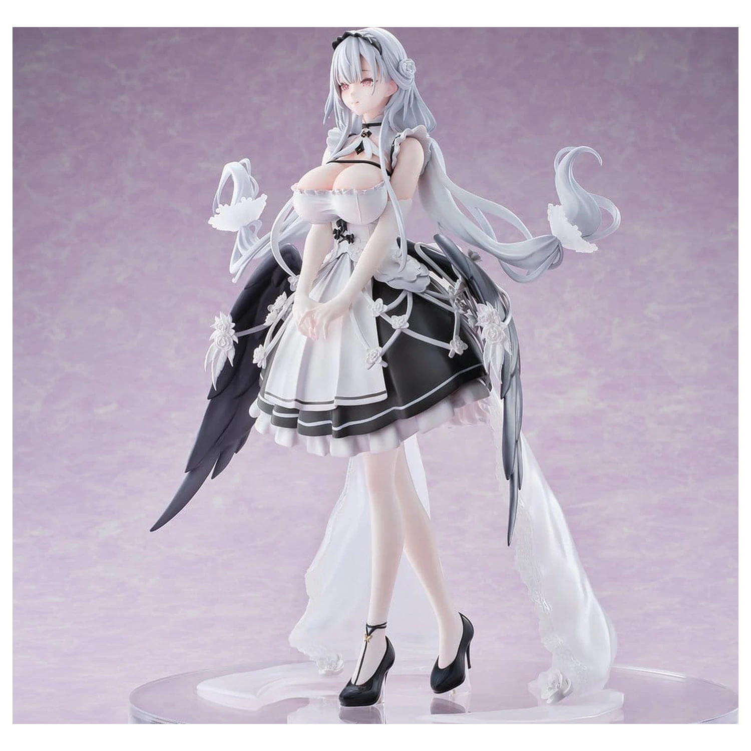 Azur Lane PVC Figure 1/6 Shira Light Equipment Ver. 26 cm product photo