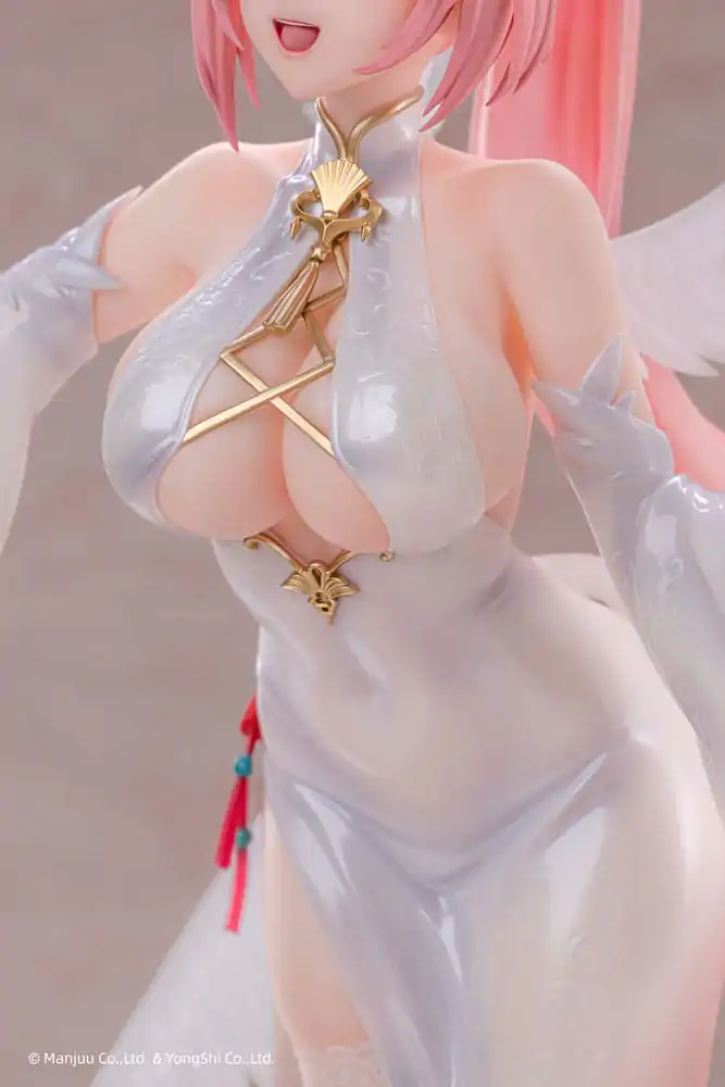 Azur Lane PVC Statue 1/6 Theseus: New Year&#039;s White Plumage Ver. 27 cm product photo