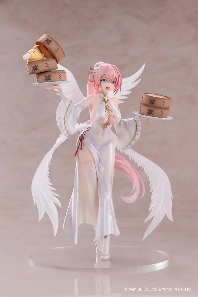 Azur Lane PVC Statue 1/6 Theseus: New Year&#039;s White Plumage Ver. 27 cm product photo