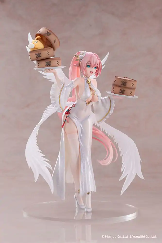 Azur Lane PVC Statue 1/6 Theseus: New Year&#039;s White Plumage Ver. 27 cm product photo
