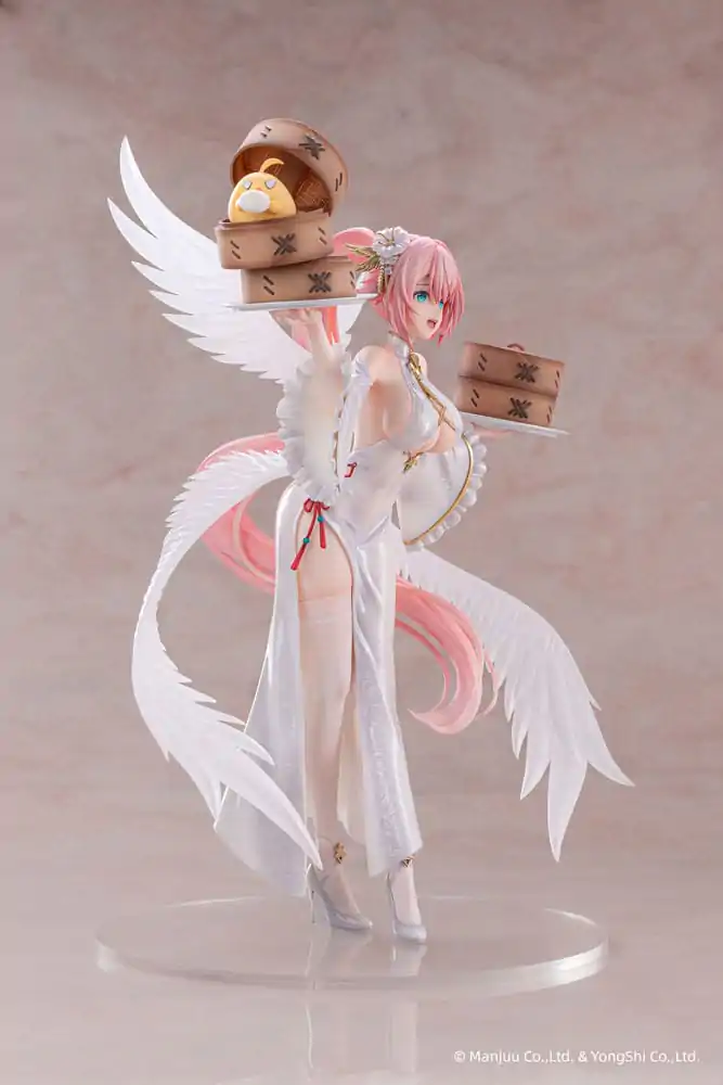 Azur Lane PVC Statue 1/6 Theseus: New Year&#039;s White Plumage Ver. 27 cm product photo