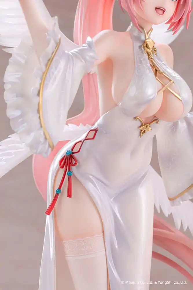Azur Lane PVC Statue 1/6 Theseus: New Year&#039;s White Plumage Ver. 27 cm product photo