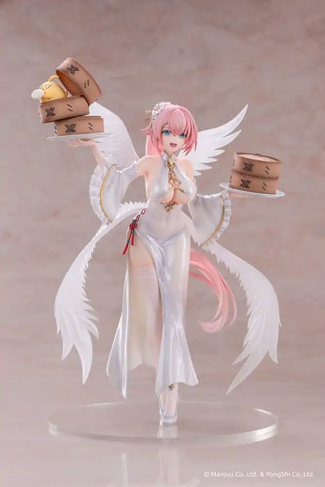 Azur Lane PVC Statue 1/6 Theseus: New Year&#039;s White Plumage Ver. 27 cm product photo