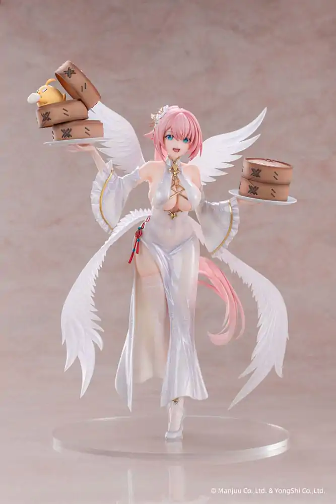 Azur Lane PVC Statue 1/6 Theseus: New Year&#039;s White Plumage Ver. 27 cm product photo
