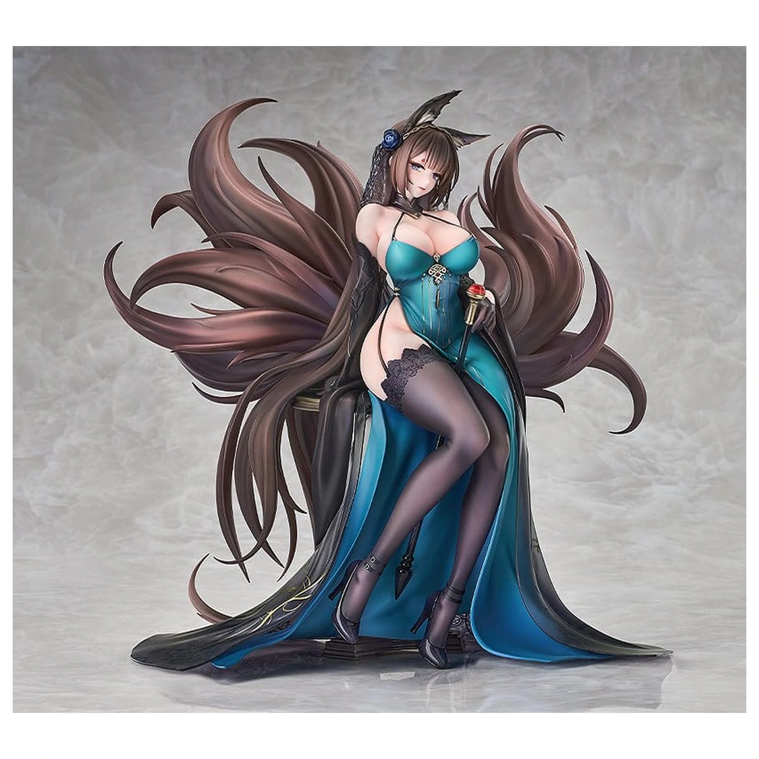 Azur Lane PVC Statue 1/7 Amagi: Throne of Fallen Petals Ver. 27 cm  product photo