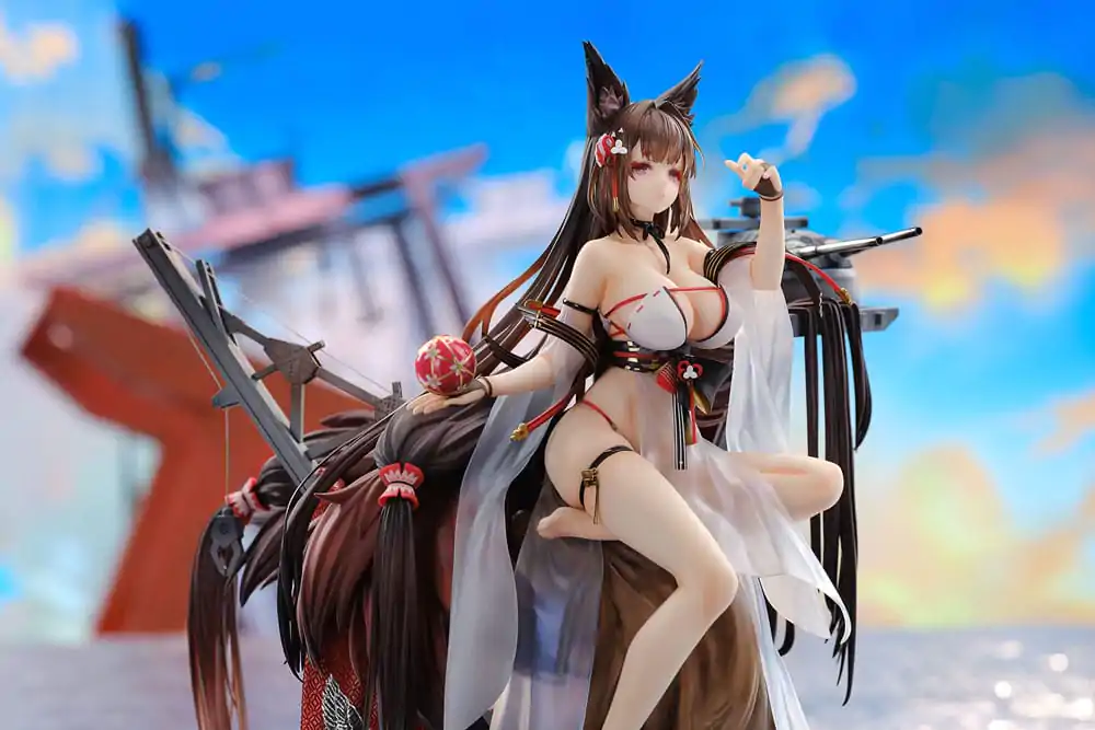 Azur Lane PVC Statue 1/7 Amagi Wending Waters Serene Lotus Ver. 25 cm termékfotó