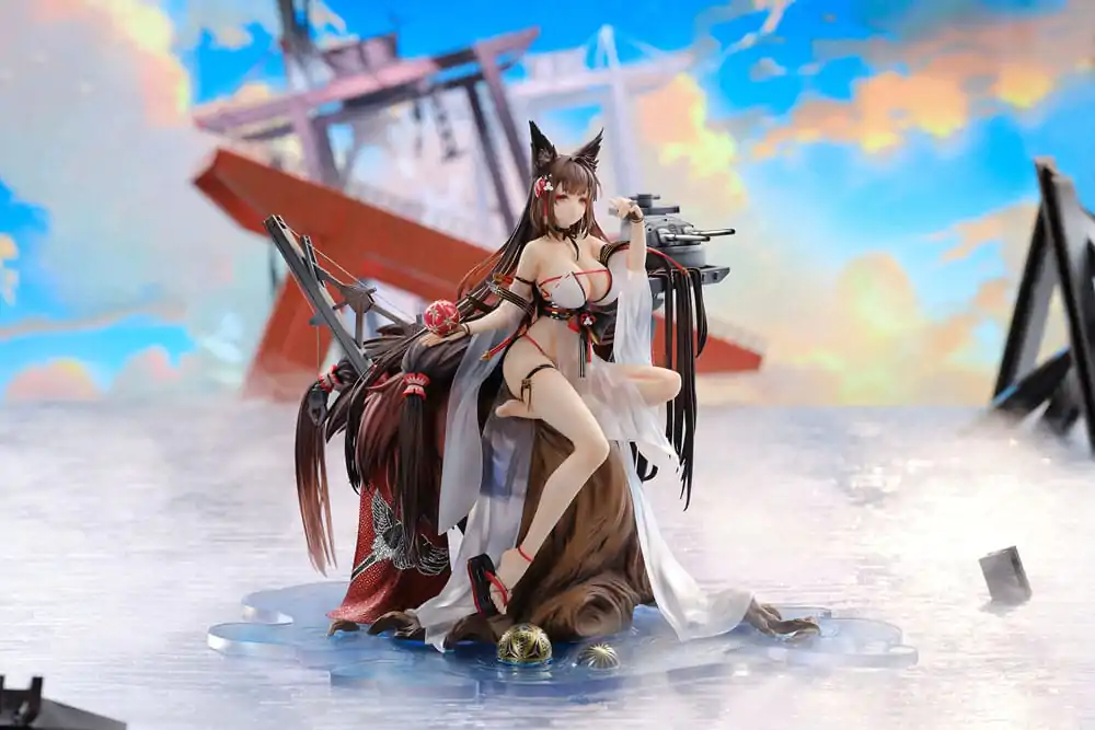 Azur Lane PVC Statue 1/7 Amagi Wending Waters Serene Lotus Ver. 25 cm termékfotó