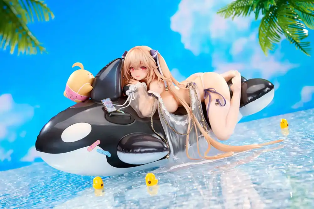 Azur Lane PVC Statue 1/7 Anchorage Dolphins and Swim Lessons Ver. 13 cm product photo