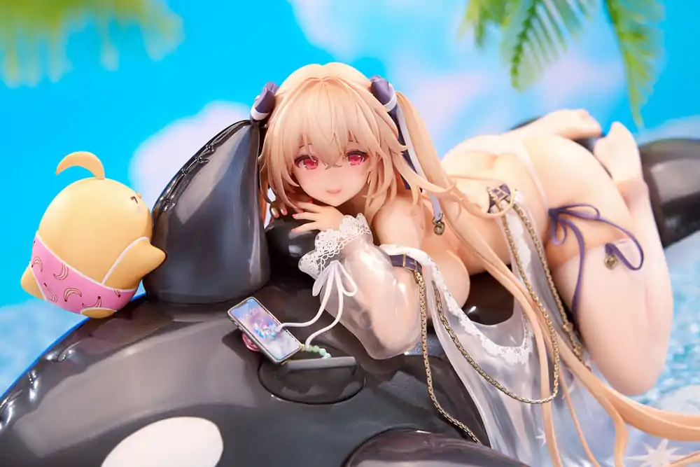 Azur Lane PVC Statue 1/7 Anchorage Dolphins and Swim Lessons Ver. 13 cm product photo