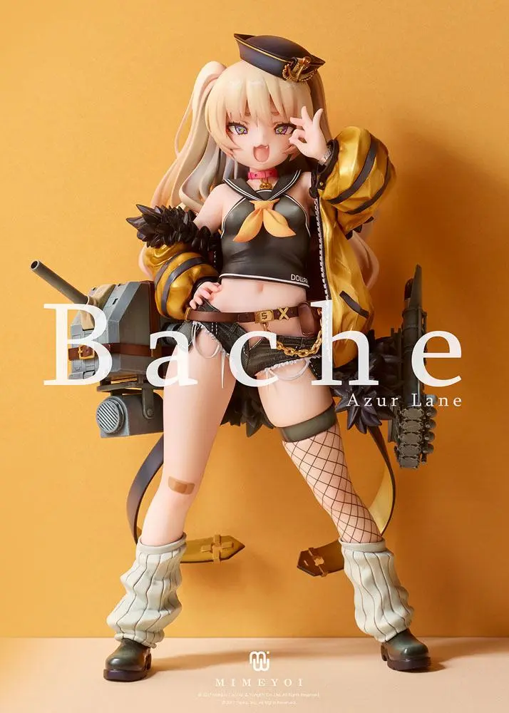 Azur Lane PVC Statue 1/7 Bache Fletcher Class Destroyer Hull Number DD-470 22 cm product photo
