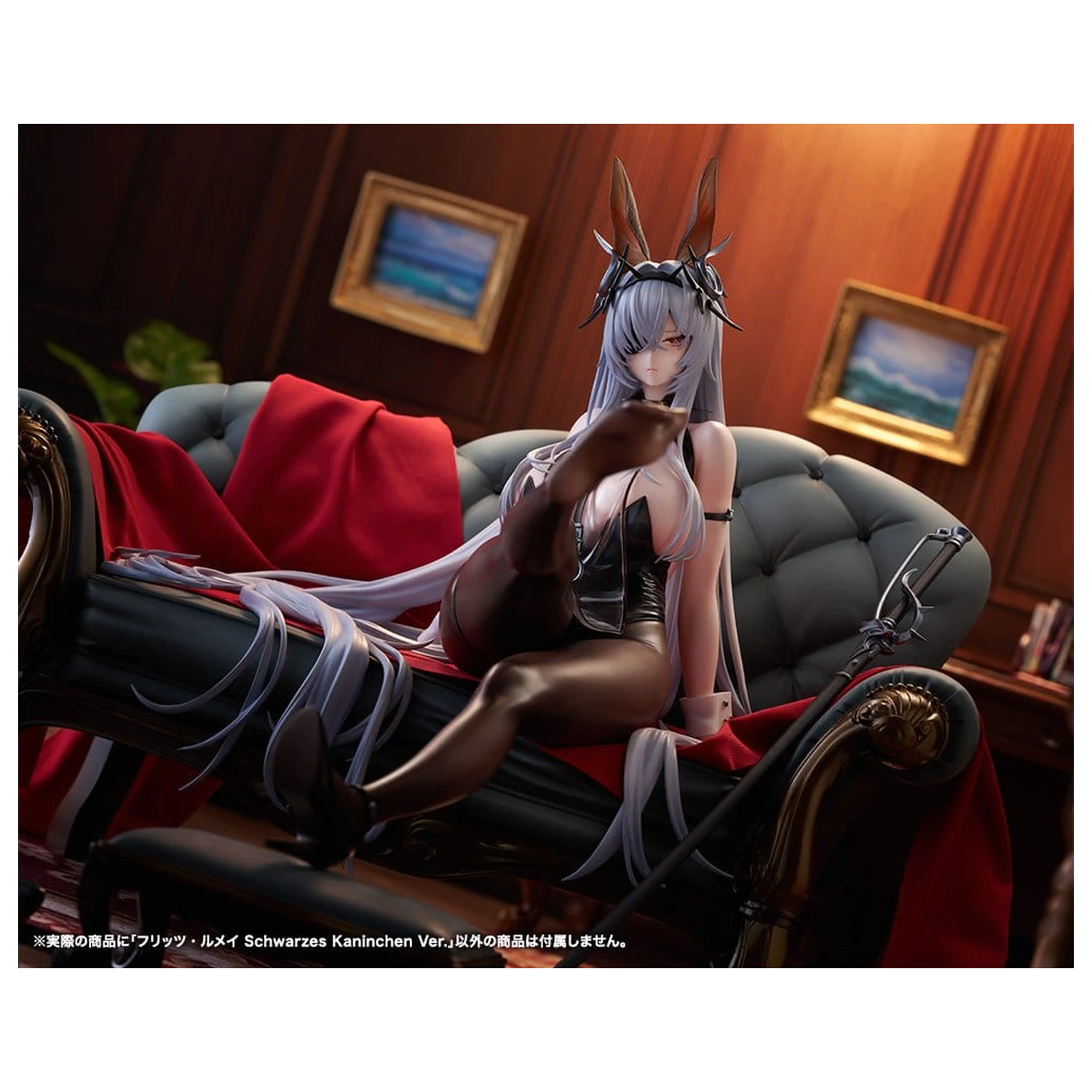 Azur Lane PVC Statue 1/7 Fritz Rumey Schwarzes Kaninchen Ver. 23 cm product photo