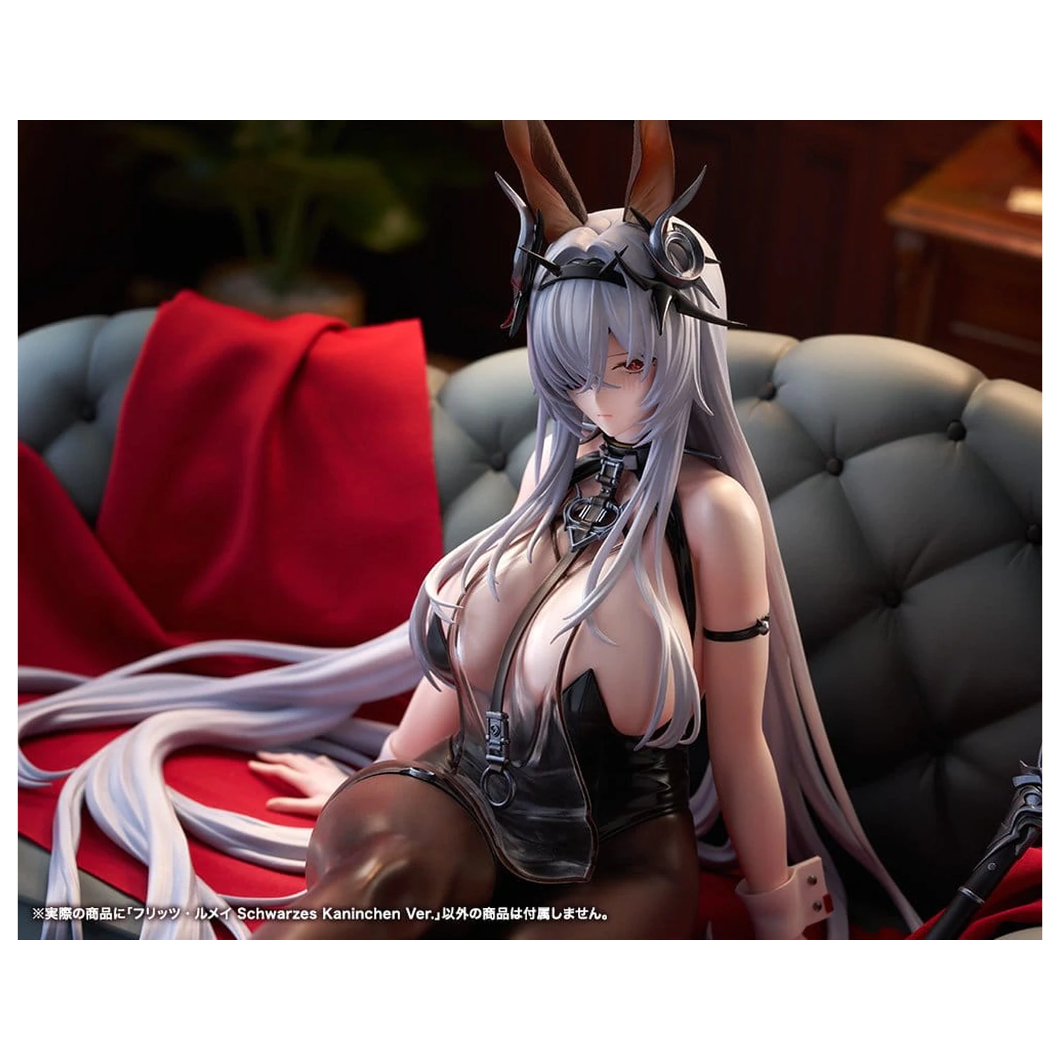Azur Lane PVC Statue 1/7 Fritz Rumey Schwarzes Kaninchen Ver. 23 cm product photo