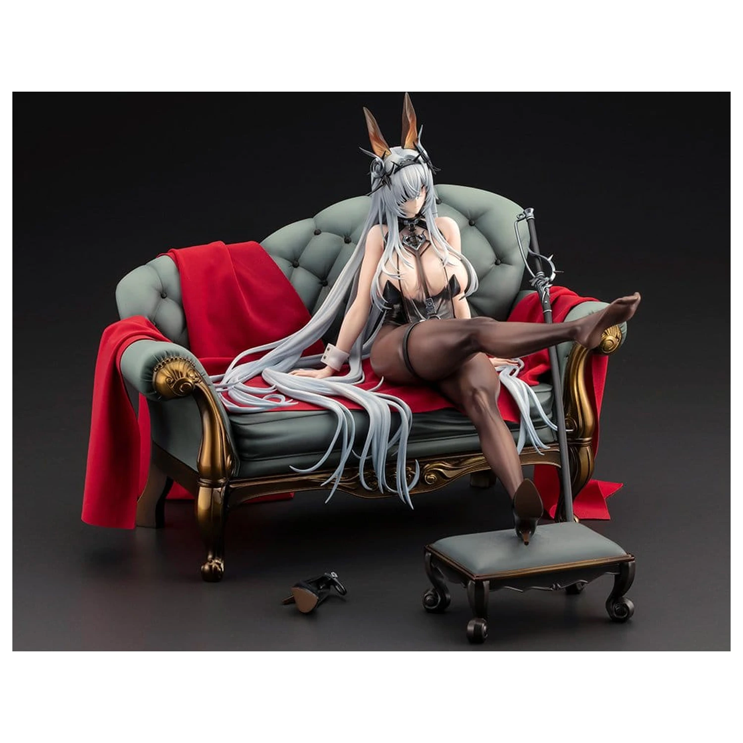 Azur Lane PVC Statue 1/7 Fritz Rumey Schwarzes Kaninchen Ver. 23 cm product photo