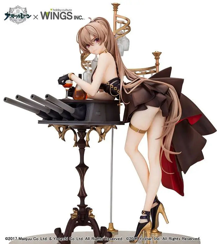 Azur Lane PVC Statue 1/7 Jean Bart Dress Ver. 26 cm product photo