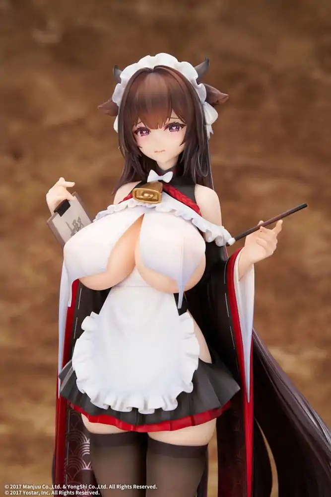 Azur Lane PVC Statue 1/7 Kashino Tsumazuki Trouble Maid Ver. 26 cm product photo