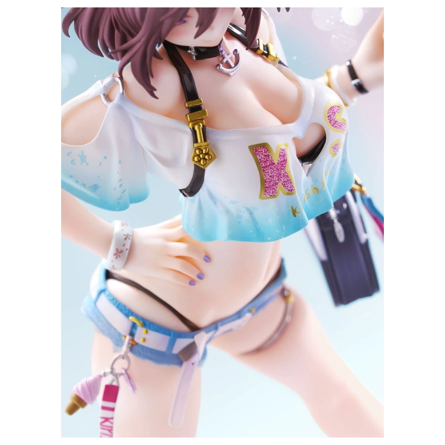 Azur Lane PVC Figure 1/7 Kirishima Bravely Summer 28 cm product photo