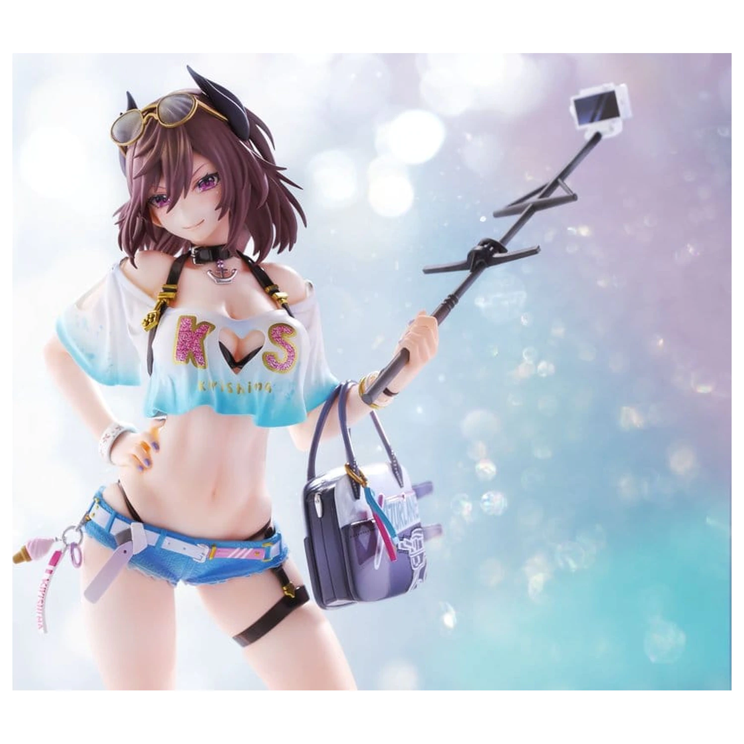 Azur Lane PVC Figure 1/7 Kirishima Bravely Summer TF edition 28 cm product photo