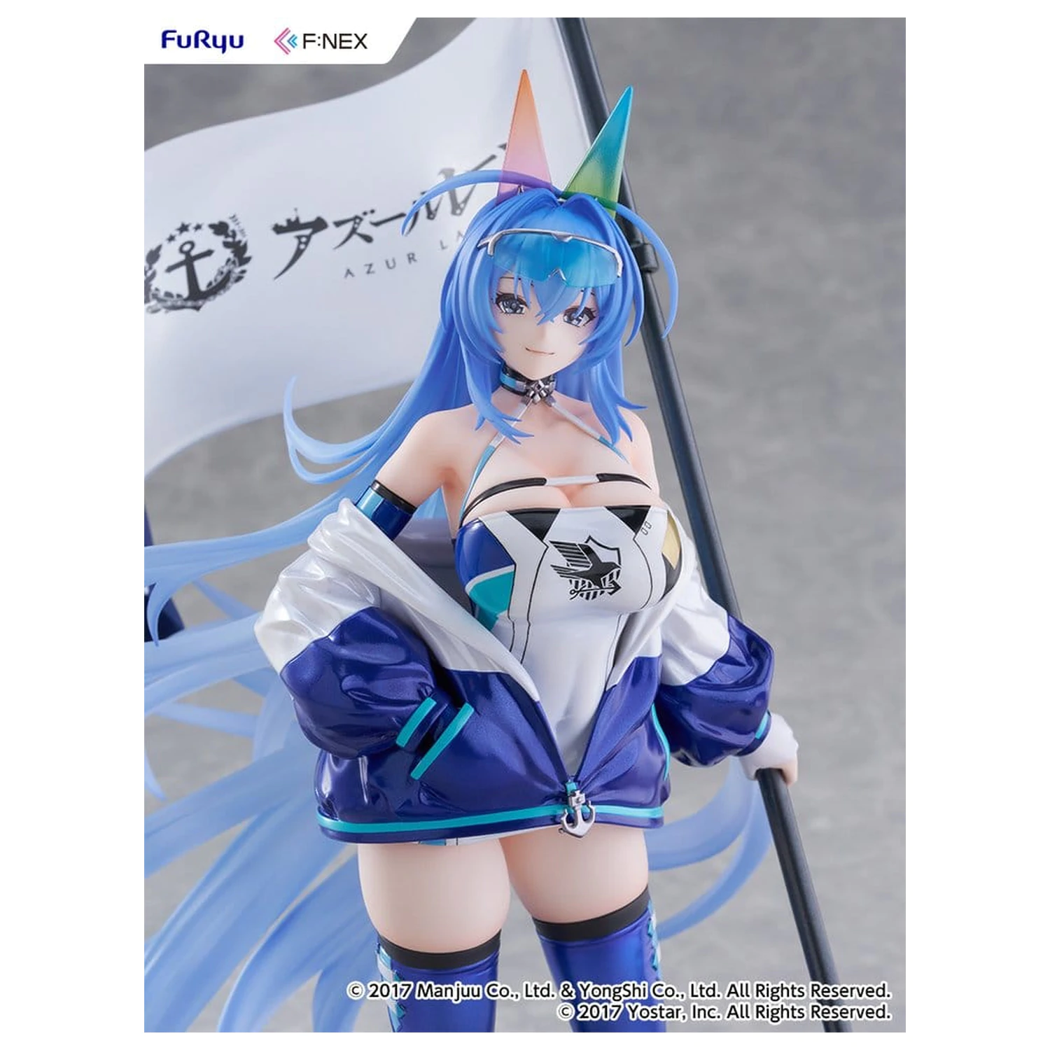 Azur Lane PVC Figure 1/7 New Jersey IRF2024 Ver. 30 cm product photo