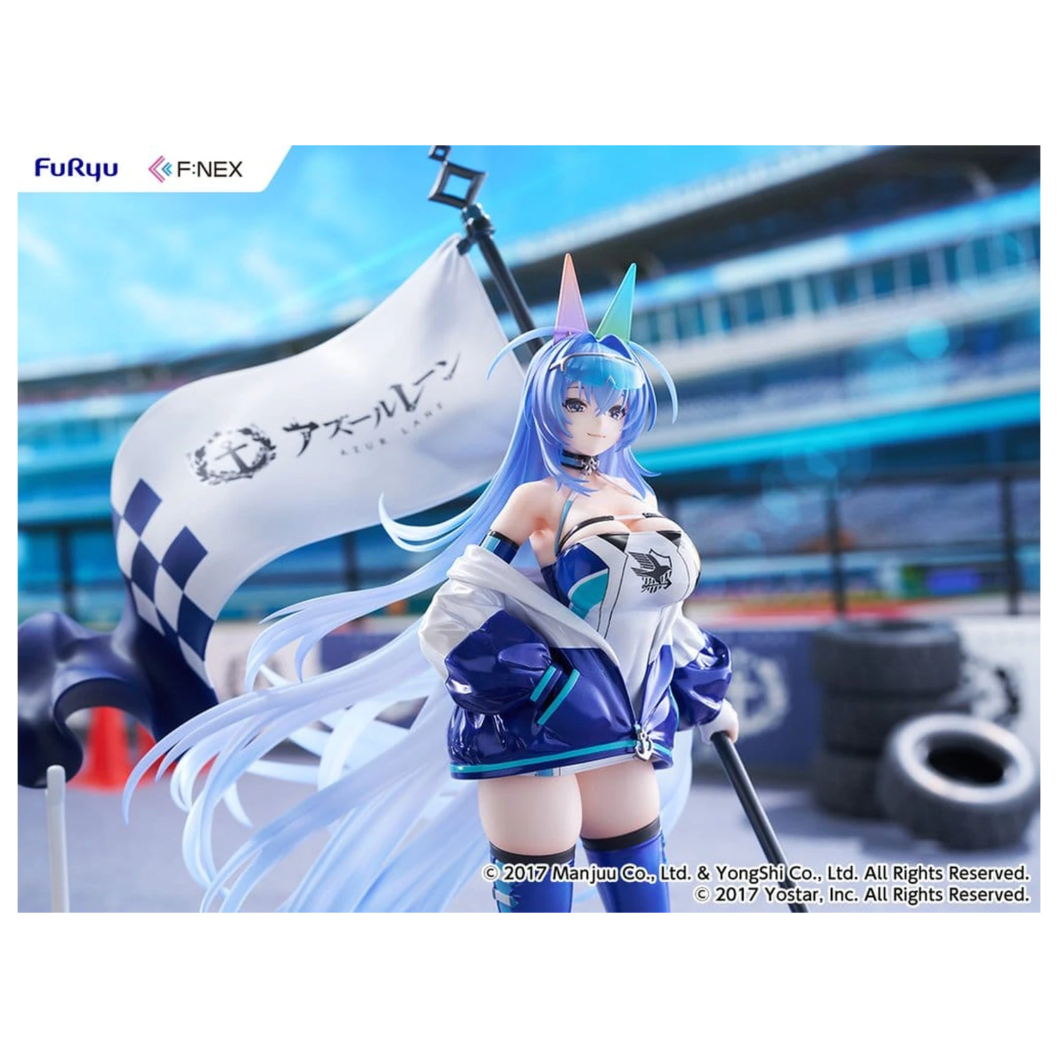 Azur Lane PVC Figure 1/7 New Jersey IRF2024 Ver. 30 cm product photo