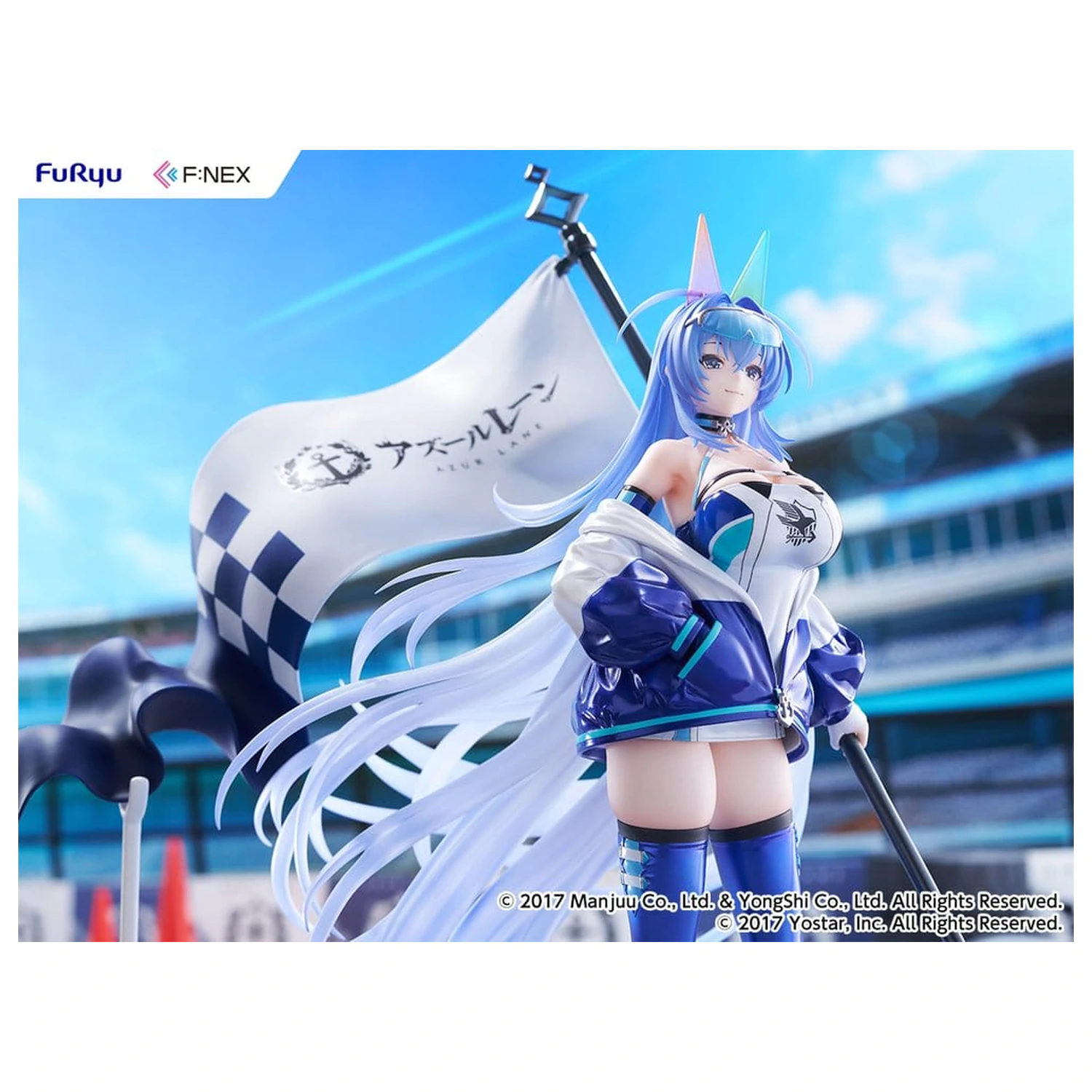 Azur Lane PVC Figure 1/7 New Jersey IRF2024 Ver. 30 cm product photo