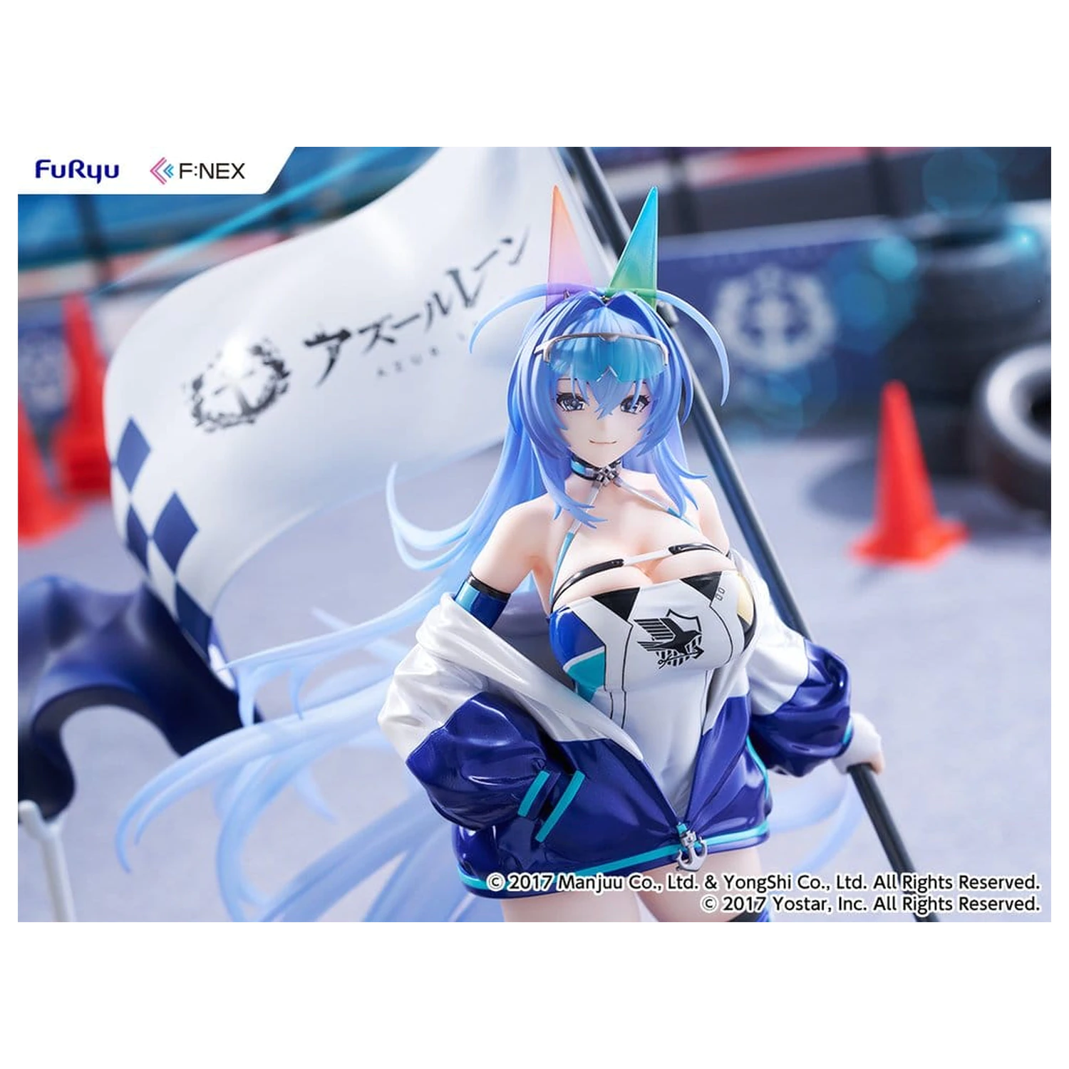 Azur Lane PVC Figure 1/7 New Jersey IRF2024 Ver. 30 cm product photo
